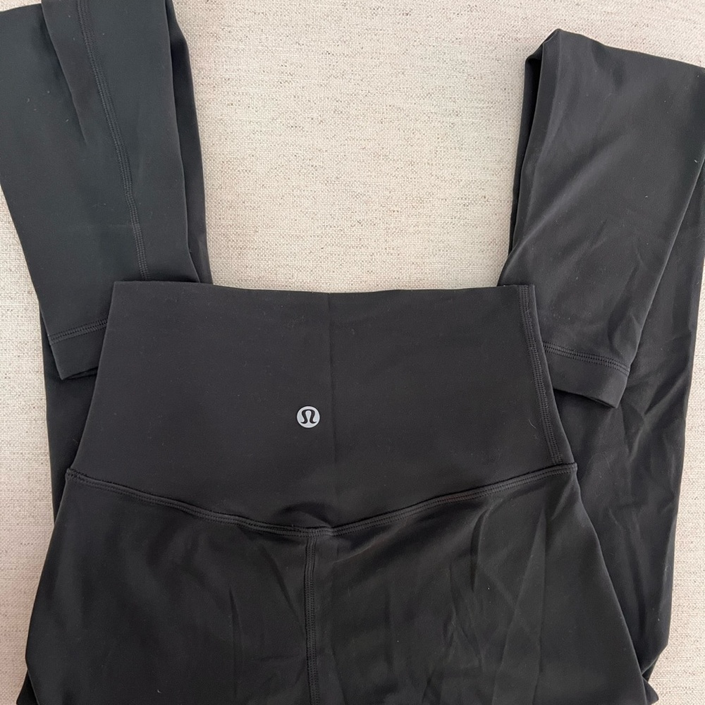 Lululemon align high rise 28”  dark grey size 2